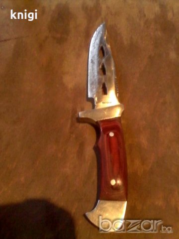 Боен нож от масивна стомана, снимка 1 - Ножове - 19524703