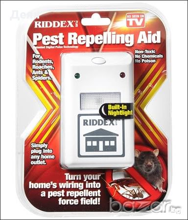 0431 Електронен уред за борба с домашни вредители Riddex