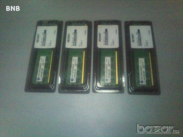 8GB DDR2 PC6400 RAM Памет (4х2GB). DIMM. ПРОМО!! Фабрично НОВА ! За настолен компютър., снимка 2 - RAM памет - 11845875