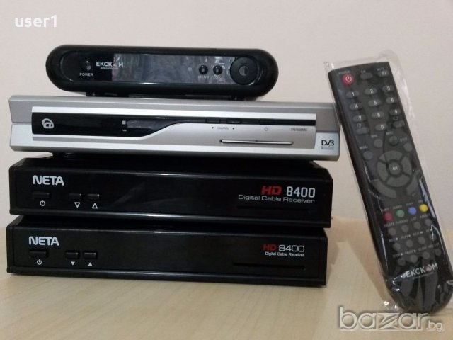 HD цифрови приемници за кабелна/ефирна/сателитна телевизия DVB-C/T/S