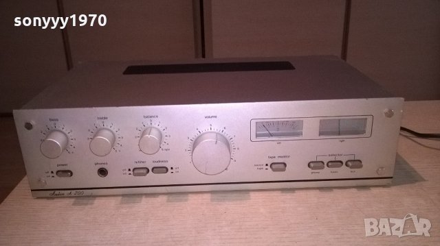audion a-200 stereo amplifier-внос швеицария, снимка 5 - Ресийвъри, усилватели, смесителни пултове - 21824229