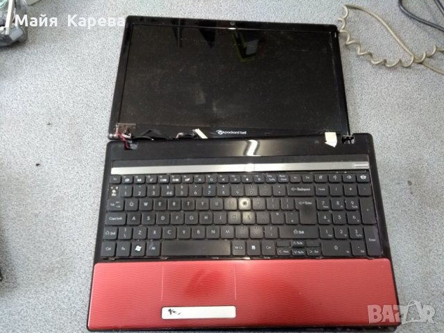 Продавам лаптоп за части Packard bell New95, снимка 1 - Части за лаптопи - 24064033