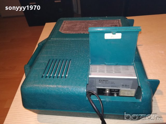 funai-made in japan-ретро видео с куфар-внос швеицария, снимка 12 - Плейъри, домашно кино, прожектори - 21237914