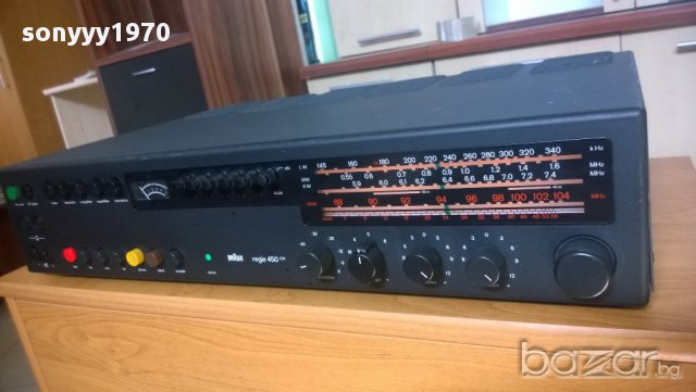 braun regie 450 ch-stereo receiver-нов внос швеицария, снимка 11 - Ресийвъри, усилватели, смесителни пултове - 8572488