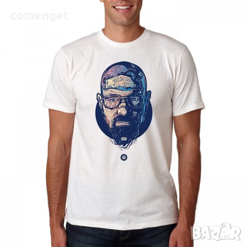 NEW! BREAKING BAD HEISENBERG мъжки тениски! Поръчай модел с твоя снимка!