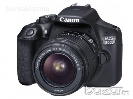 Canon EOS 1300D + обектив CANON EF-S 18-55 f/3.5-5.6 IS II , снимка 2 - Фотоапарати - 21429865