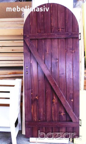  Дървени портални врати, порти, ковани врати от дъски, оградни и декоративни пана, снимка 3 - Други - 11006512