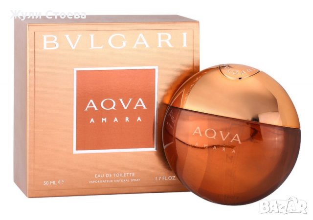 Bvlgari AQVA Amara 50ml тоалетна вода за мъже EDT Eau De Toilette, снимка 3 - Мъжки парфюми - 26011455
