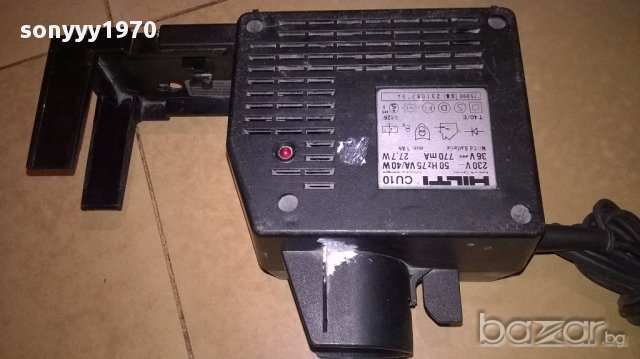Hilti cu10 charger 36v-зарядно за перфоратор-внос швеицария, снимка 2 - Перфоратори - 17093122