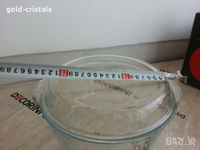  огнеупорна тенджера , снимка 3 - Съдове за готвене - 23131242