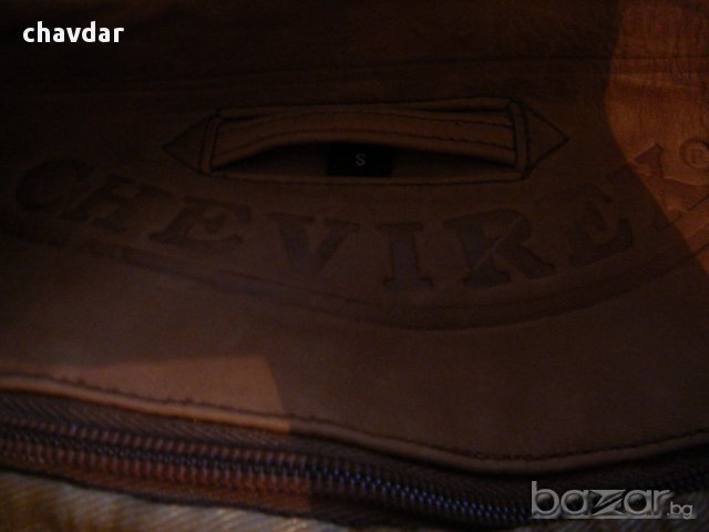 Продавам оригинално кожено яке CHEVIREX , снимка 4 - Якета - 16104169