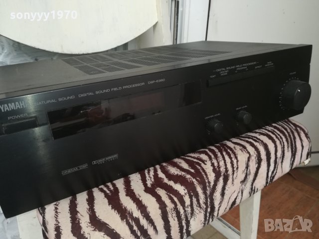 yamaha dsp-e390 sound processor-внос швеицария, снимка 6 - Ресийвъри, усилватели, смесителни пултове - 23148070