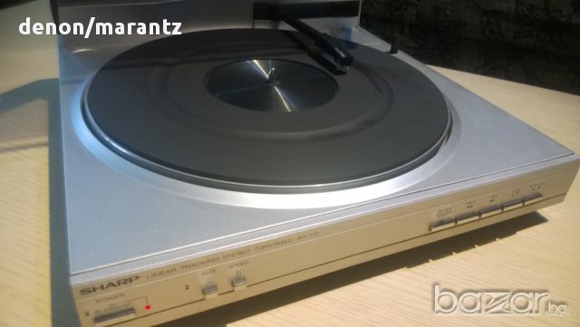 sharp rp-113h-linear tracking stereo turntable-made in japan-внос швеицария, снимка 16 - Плейъри, домашно кино, прожектори - 8254657