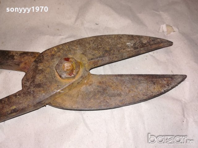 стари ножици за ламарина-29см, снимка 5 - Колекции - 20979240