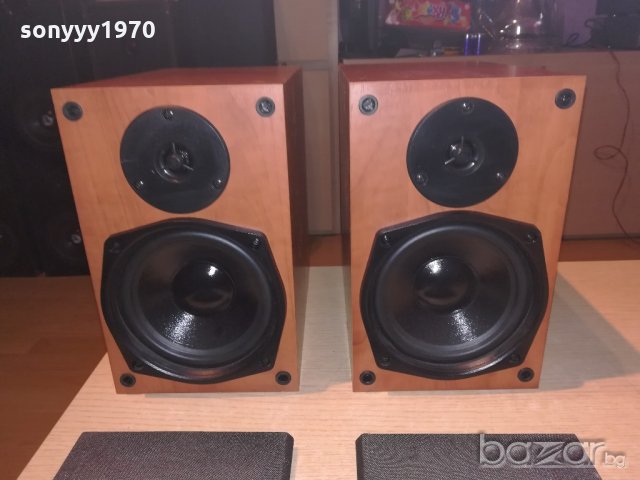 Pure 2х40w/8ohm-2броя тонколони-26х24х15см-внос англия, снимка 12 - Тонколони - 20403061