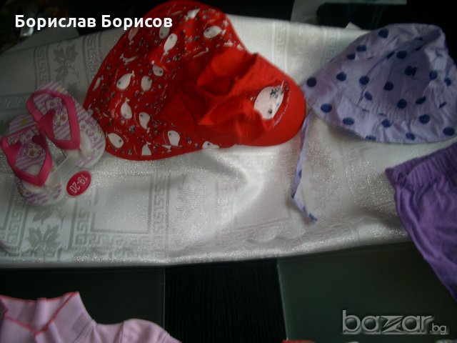 Летни рокли,блузки,шапки и якенца 12-18мес., снимка 6 - Бебешки рокли - 18591343