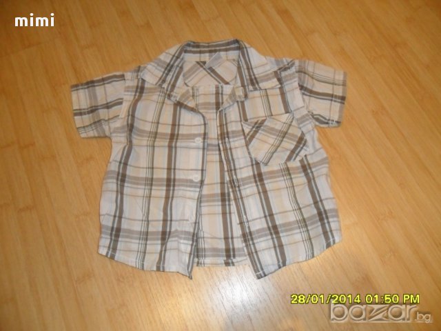 Дънки, риза и панталон за лятото, снимка 8 - Бебешки блузки - 8506514