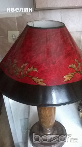 стара нощна лампа, снимка 4 - Настолни лампи - 16724030