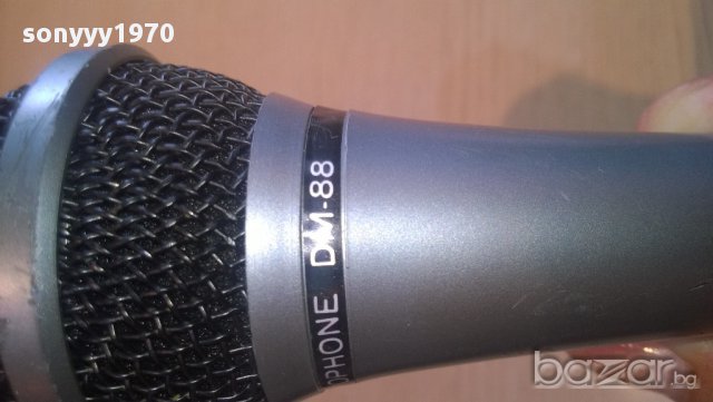 monacor dm-88- dynamic microphpne-внос швеицария, снимка 2 - Тонколони - 11396805