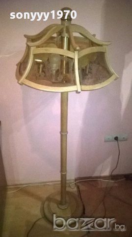 Ретро лампион-дървен и красив-160х60см-внос швеицария