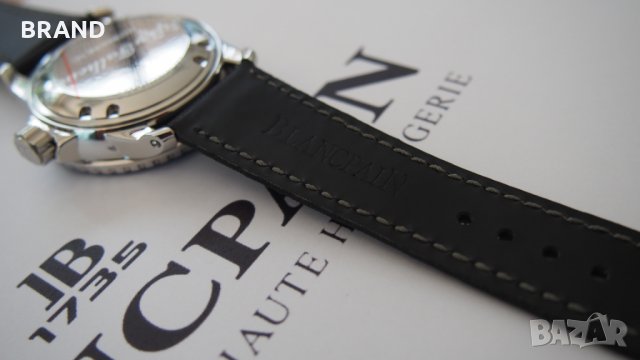 Мъжки часовник BLANCPAIN Fifty Fathoms клас 5А+ изключително рядък, снимка 12 - Мъжки - 25474574