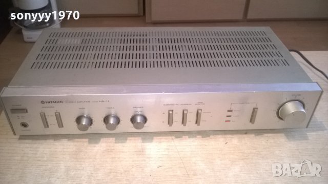 hitachi-STEREO amplifier-made in japan, снимка 4 - Ресийвъри, усилватели, смесителни пултове - 24893513
