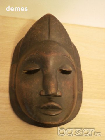  Aфриканска КАЛАБАР маска, снимка 3 - Колекции - 21368572