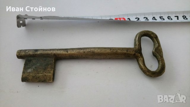 Голям ключ, снимка 2 - Антикварни и старинни предмети - 22819785