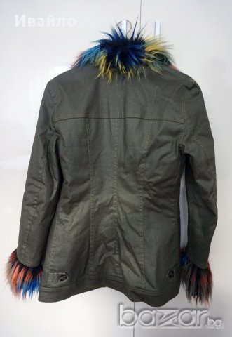 Дамско промазано/непромокаемо яке "Enita Fashion", снимка 2 - Якета - 17642297