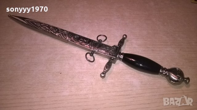 нож сабя-кама с ножница-метални-38х11см-внос швеицария, снимка 11 - Колекции - 23651655