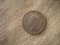 Сребърни sixpence-1942 година, снимка 2