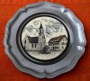 Немска метална чиния, снимка 1 - Декорация за дома - 15375693