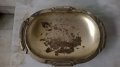 посребрена метална купа-арт деко, снимка 2