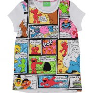 Блузка "Улица Сезам" от Англия, снимка 1 - Детски Блузи и туники - 9753635