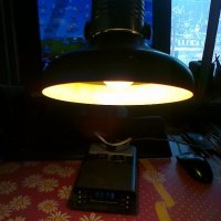 ОСВЕТИТЕЛНИ Нощни лампи - Лампа нощна Електроника с аларма и час - 25 лв. ПРОДАДЕНА, снимка 1 - Настолни лампи - 20607383
