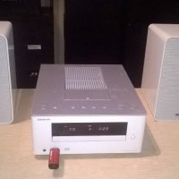 onkyo cd/usb/iphone receiver+тонколои-внос швеицария, снимка 3 - Ресийвъри, усилватели, смесителни пултове - 19125891