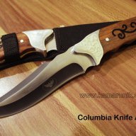 Ловен нож с фиксирано острие Columbia A041, снимка 4 - Ножове - 10280263