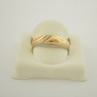 нов златен пръстен 42917-7, снимка 3 - Пръстени - 22348221