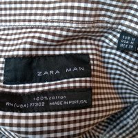 Мъжка риза Zara/Зара,100% оригинал, снимка 3 - Ризи - 24874660