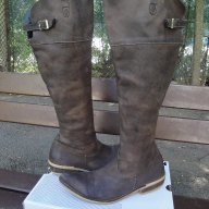 Маркови кафяви кожени дамски ботуши "Indigo Sport", естествена кожа, чизми, боти, зимни обувки, снимка 9 - Дамски ботуши - 15882482