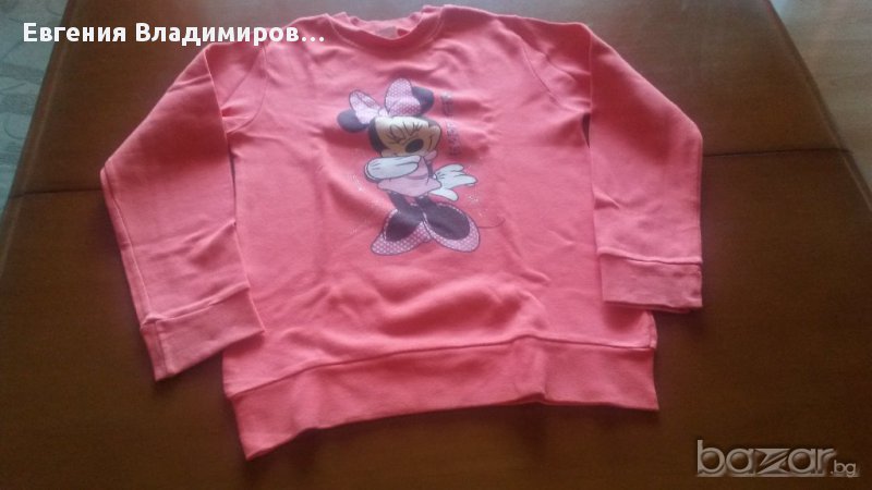 Блузка на Мини Маус+подарък клинче, снимка 1