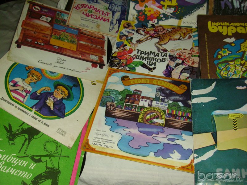 КОЛЕКЦИЯ ПЛОЧИ С ДЕТСКИ ПРИКАЗКИ ПРОДАВАМ, снимка 1