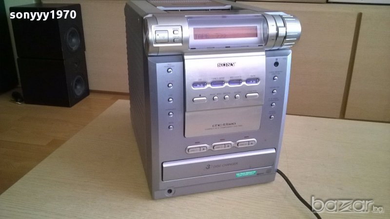 Sony hcd-tb20 cd/deck/receiver-revers/rds-внос швеицария, снимка 1