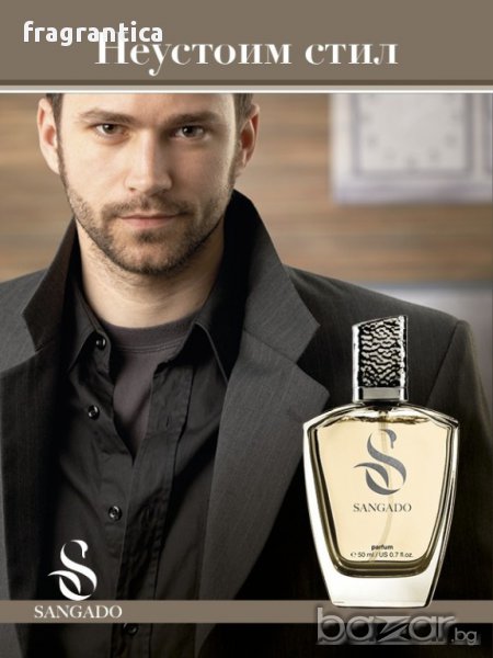Sangado Неустоим стил 606 парфюмна вода за мъже 50мл Трайност 12 часа, снимка 1