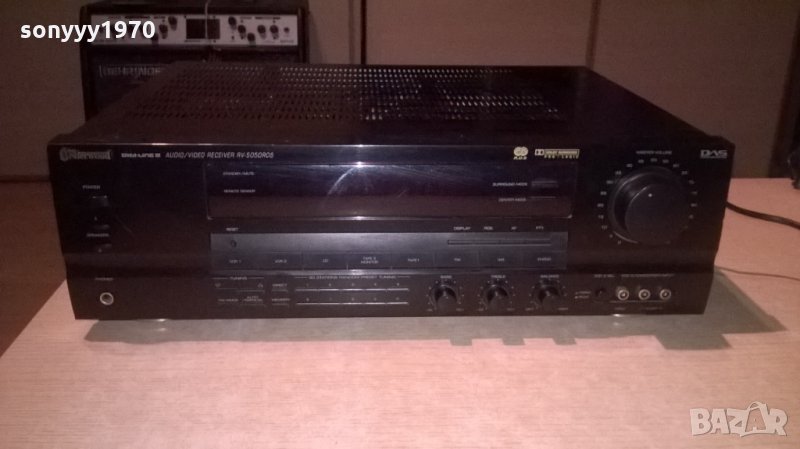 &sherwood rv-5050rds a/v receiver-640w-внос швеицария, снимка 1