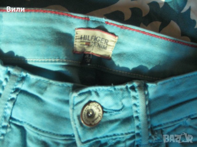 Дънки Hilfiger Denim сини, слим, снимка 4 - Дънки - 22845356