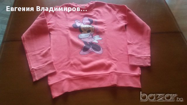 Блузка на Мини Маус+подарък клинче, снимка 1 - Детски Блузи и туники - 10642227