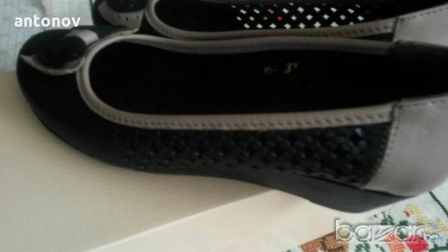 Чисто нови дамски обувки модел 17952 nero Nickels, Черен, размер 37 , снимка 6 - Дамски ежедневни обувки - 20099603
