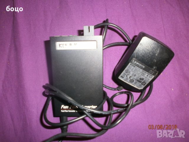 Продавам конвертор за оптичен интернет, снимка 7 - Мрежови адаптери - 22277073