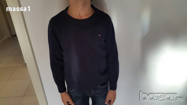 TOMMY HILFIGER оригинален детски пуловер, 6 год. Цена 14.90 лв., снимка 3 - Детски пуловери и жилетки - 16333001